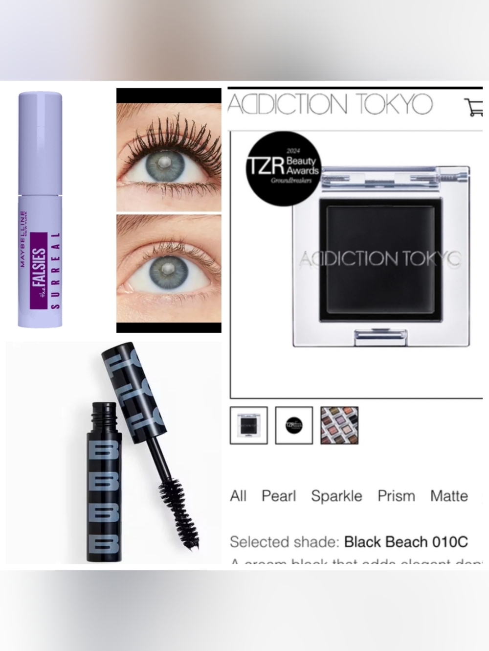 Eyeshadow, Mascara Lot